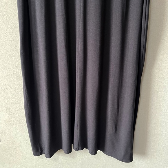 Universal Standard NWT Premier Double V Dress Black Size XL = Plus 26-28 - Picture 5 of 9